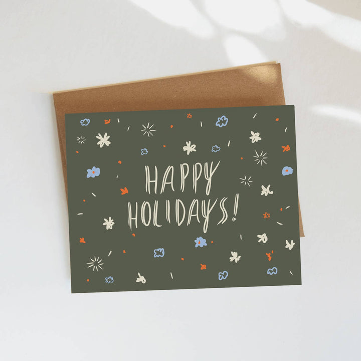 Holiday Pattern Greeting Card