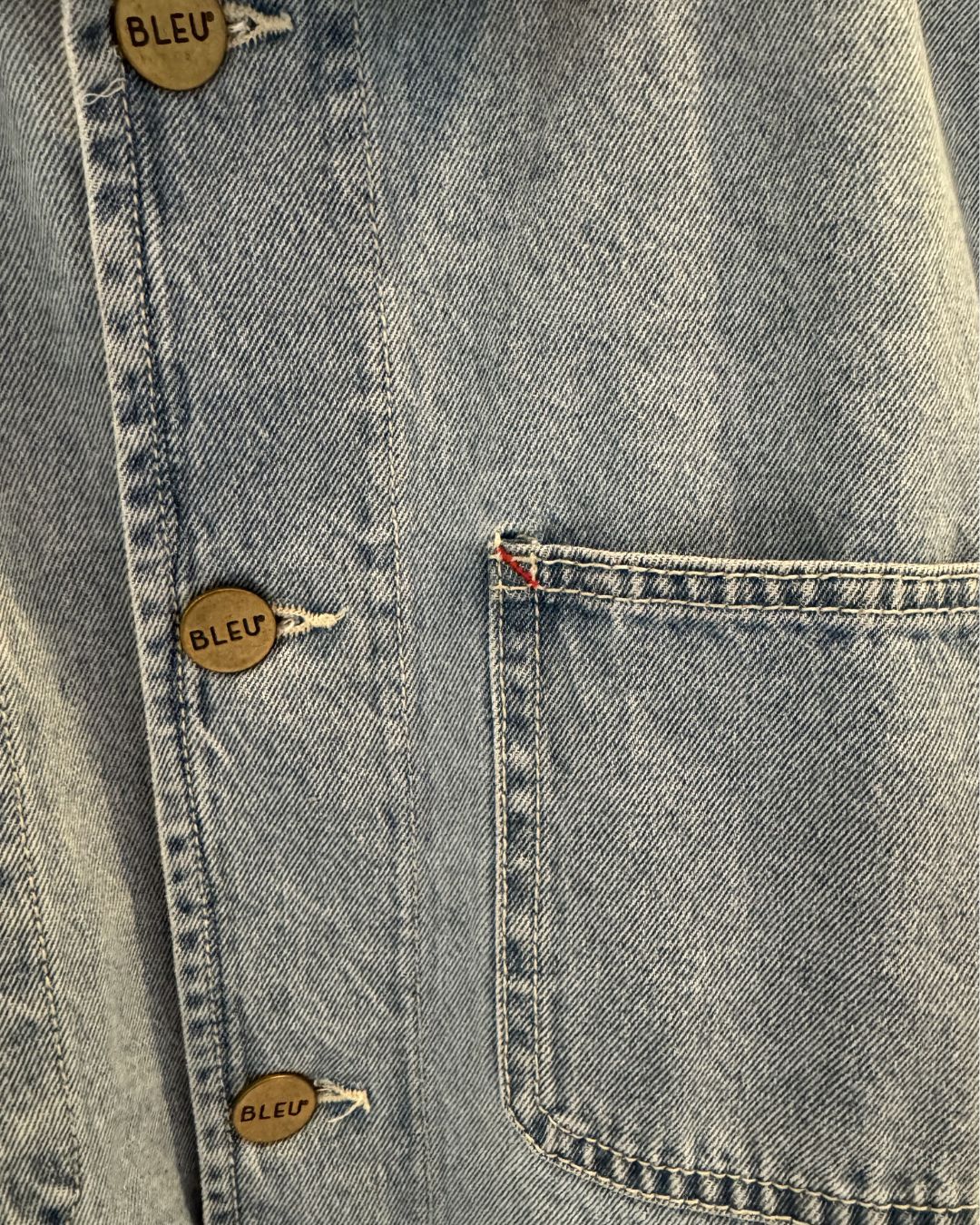 Deadstock Light Denim Chore Jacket - multiple sizes