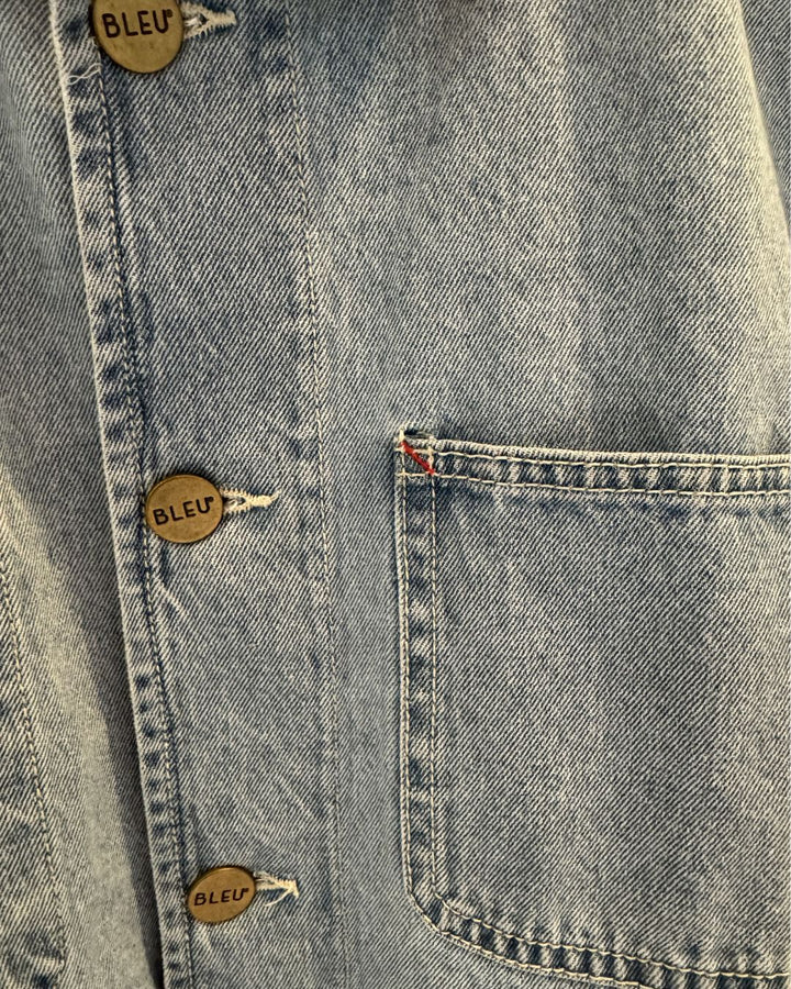 Deadstock Light Denim Chore Jacket - multiple sizes