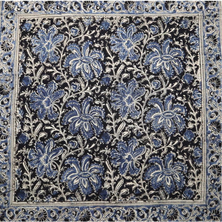 Persian Iris - Kalamkari Cotton Bandana (KK1445)