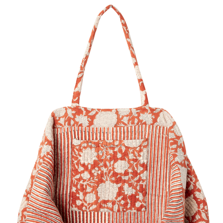 SHOPPER BAG TUPIA TERRACOTTA