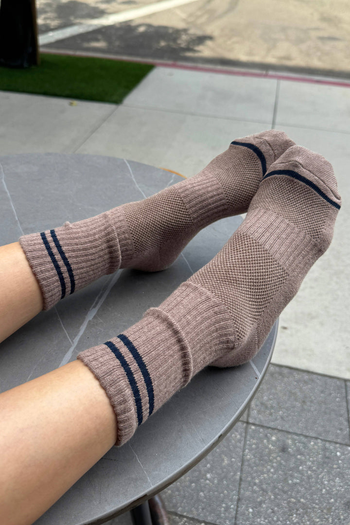 Boyfriend Socks (wholesale): Clay