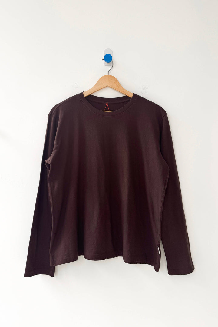 Le Bon Shoppe Foundation Long Sleeve Tee - Dark Cacao