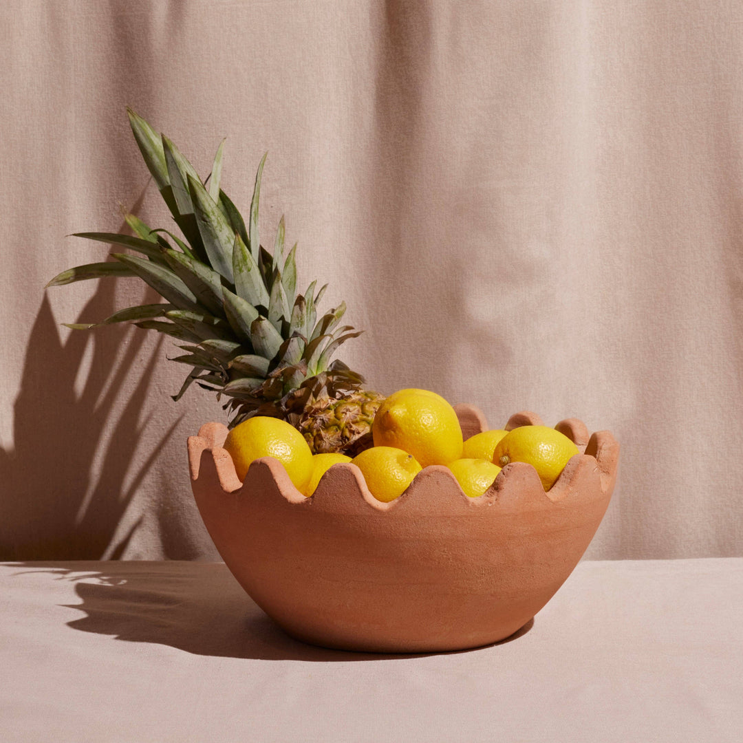 Ena Terracotta Bowl by Diego Olivero