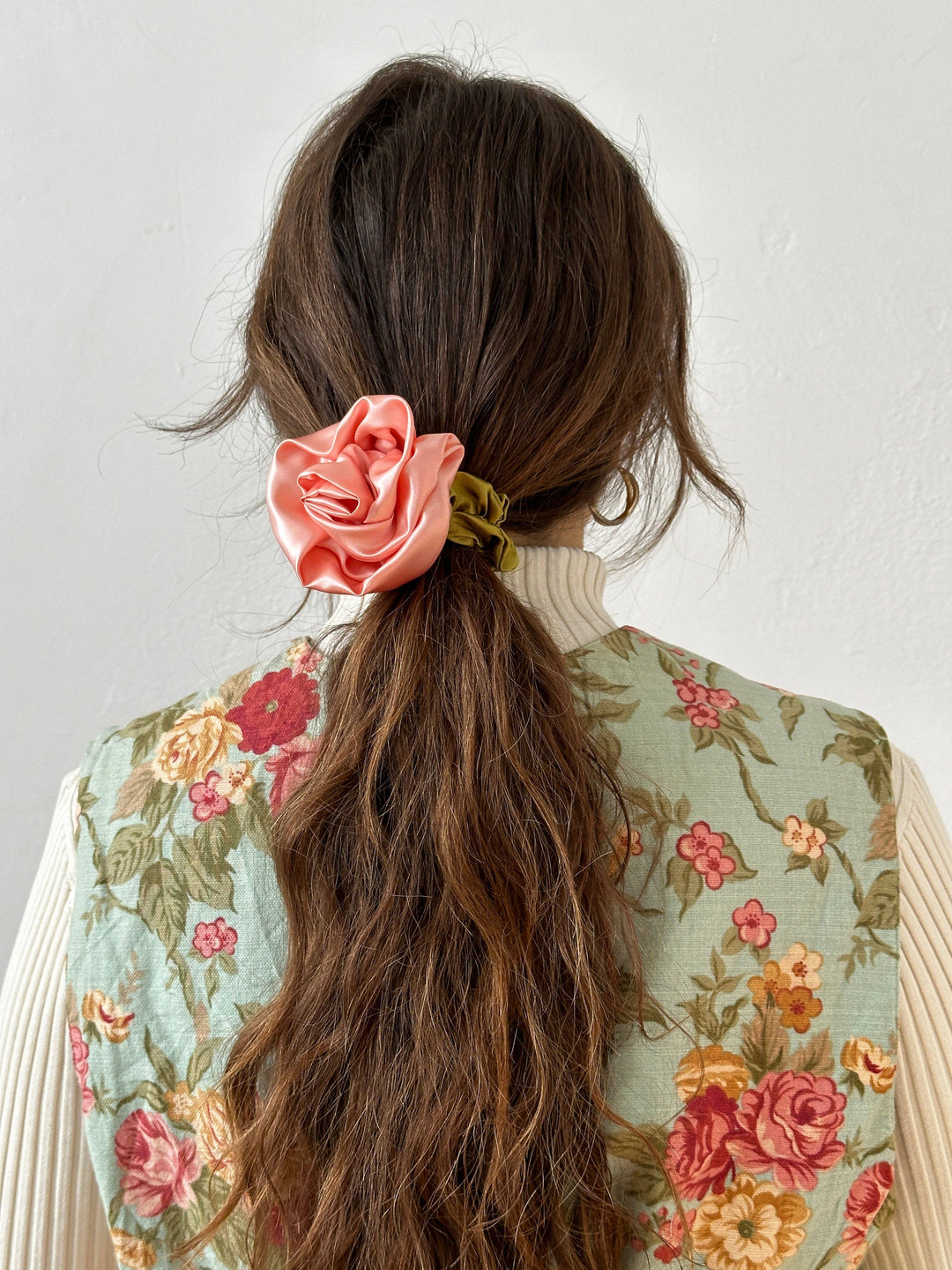 Rosette Scrunchie: Orchid