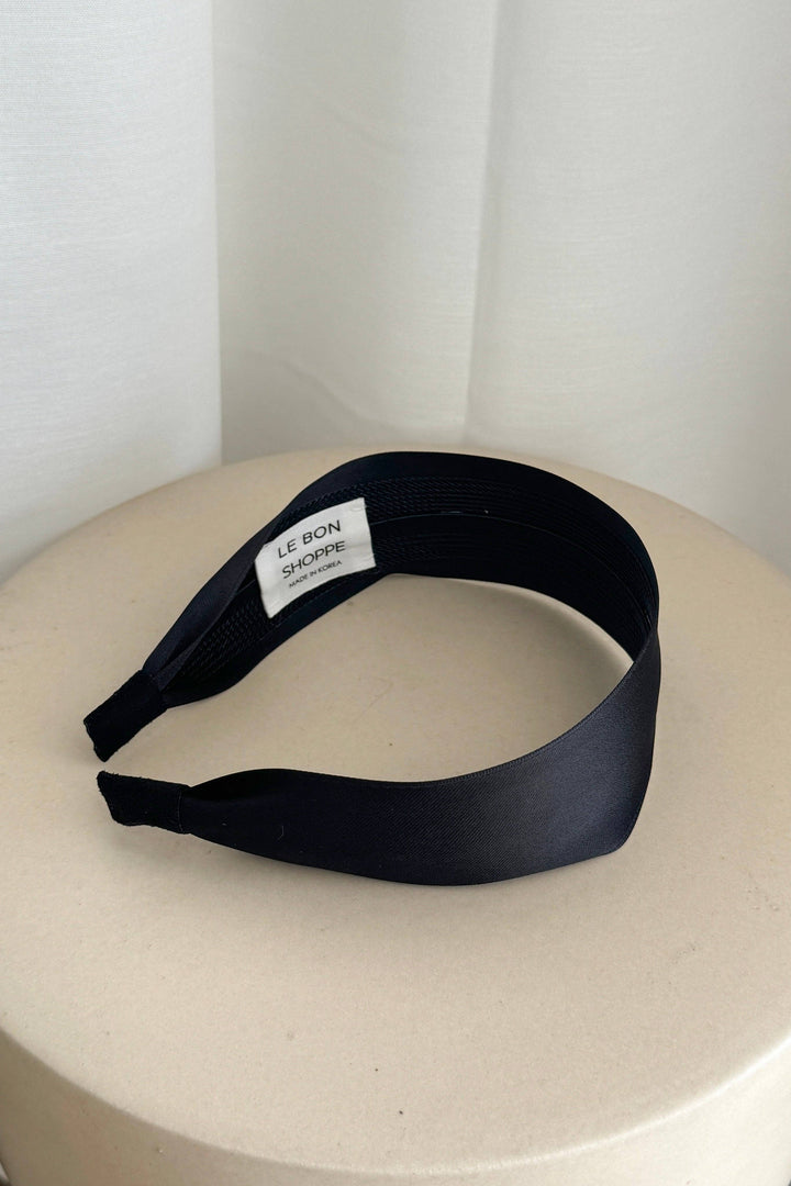 Le Bon Olivia Headband: Ebony
