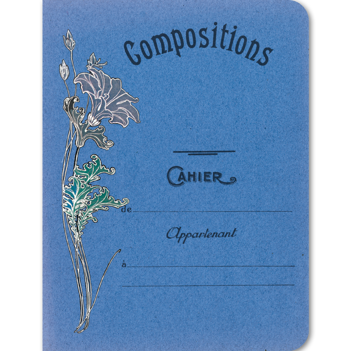 Composition Flower - French Notebook