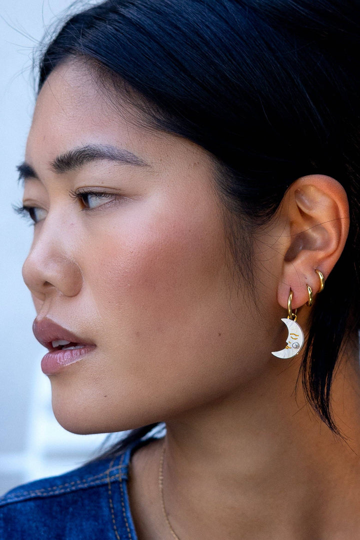 Celestial Hoops - 18K Gold Plated