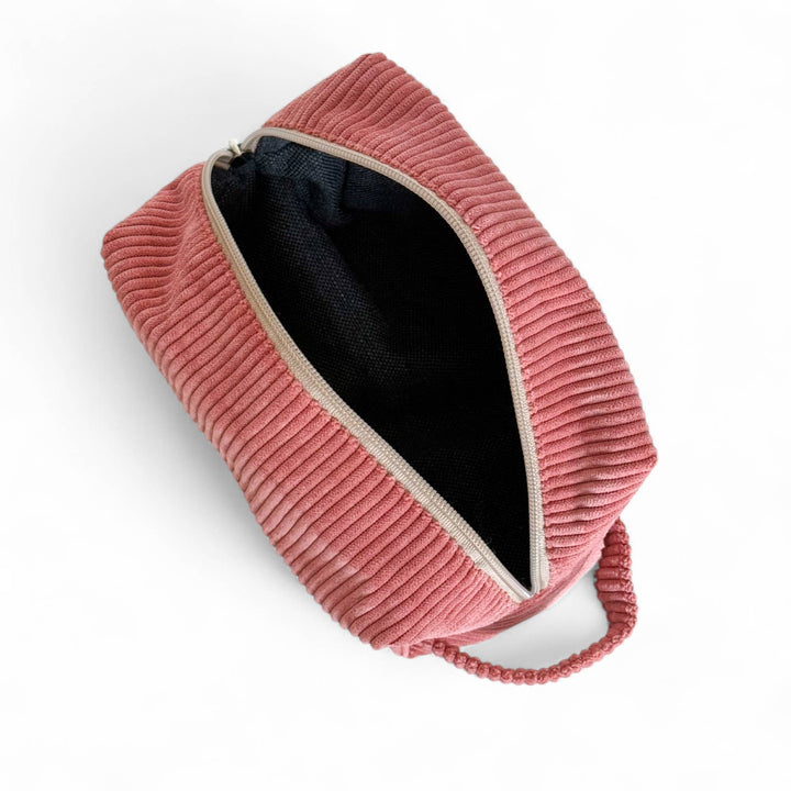 Squared Makeup Bag Coral