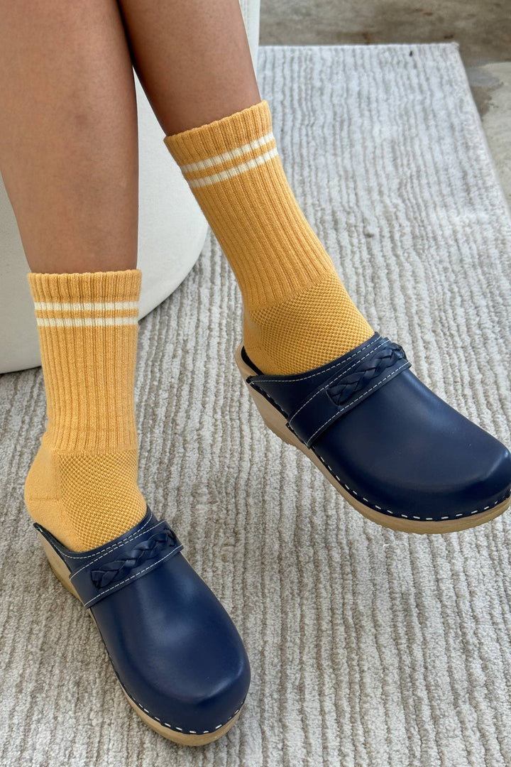 Boyfriend Socks: French Blue