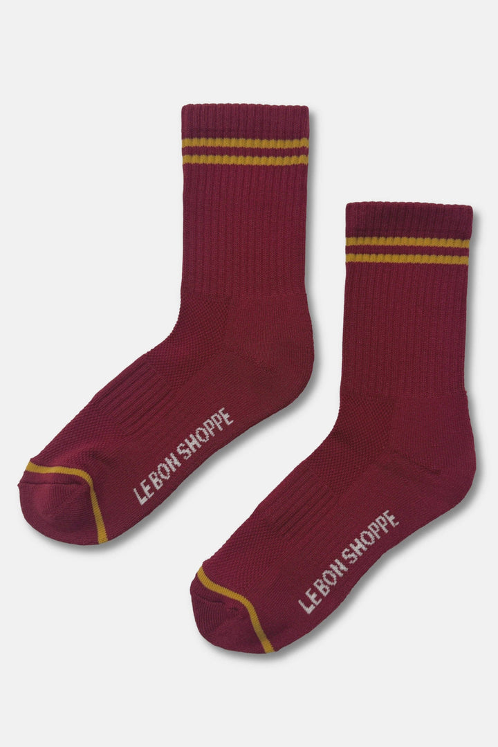 Boyfriend Socks (wholesale): Clay