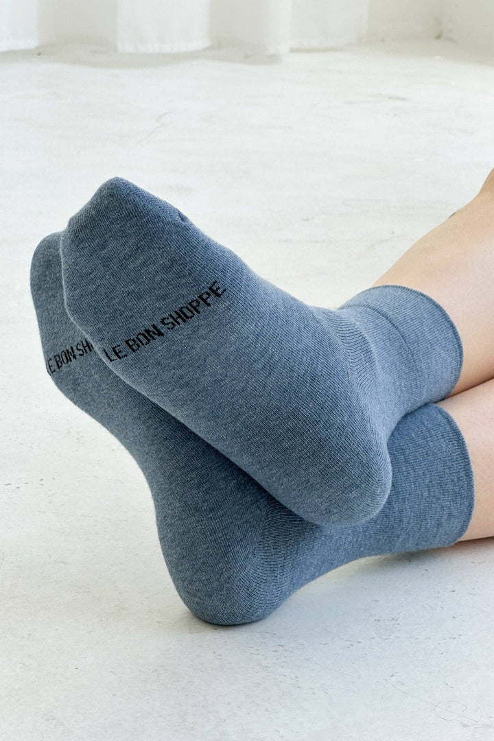 Sneaker Socks: MATCHA