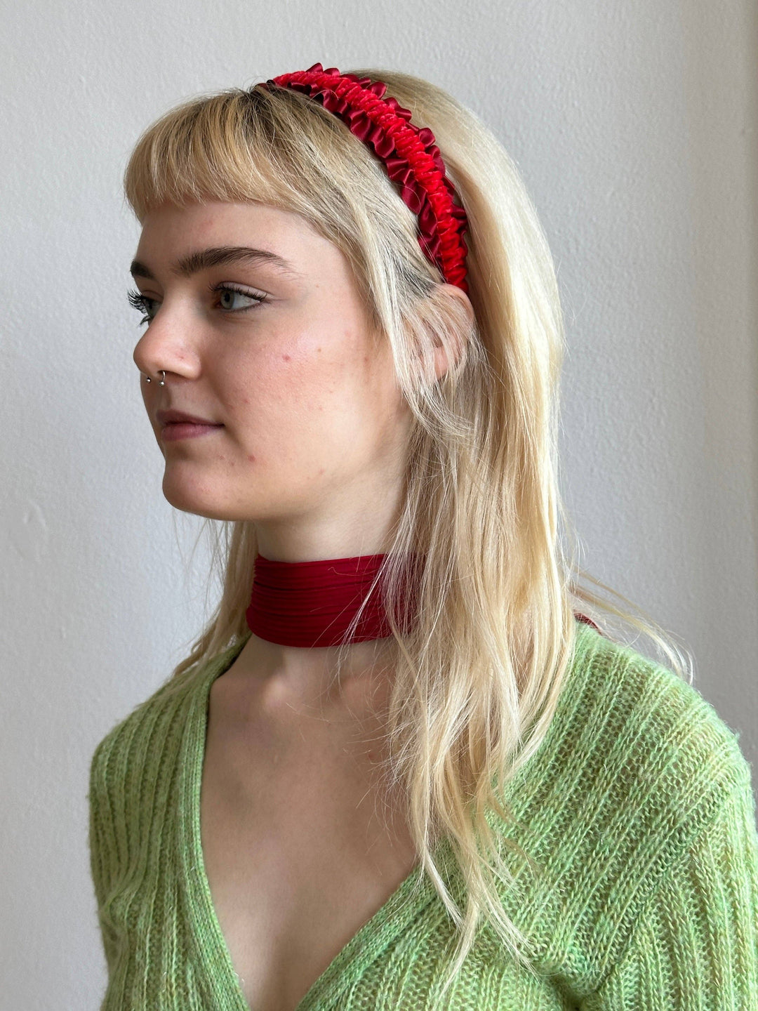 Antoinette Headband: Red