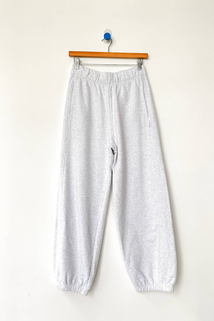 French Terry Balloon Pants - Icy Grey