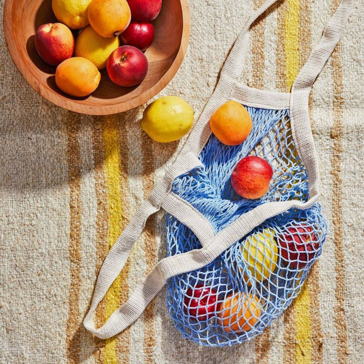 The french market bag no.2 in french blue: French blue