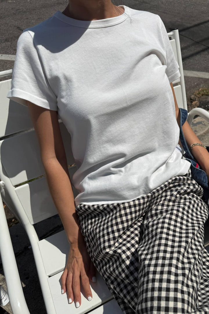 The Go-To Tee in Vintage White