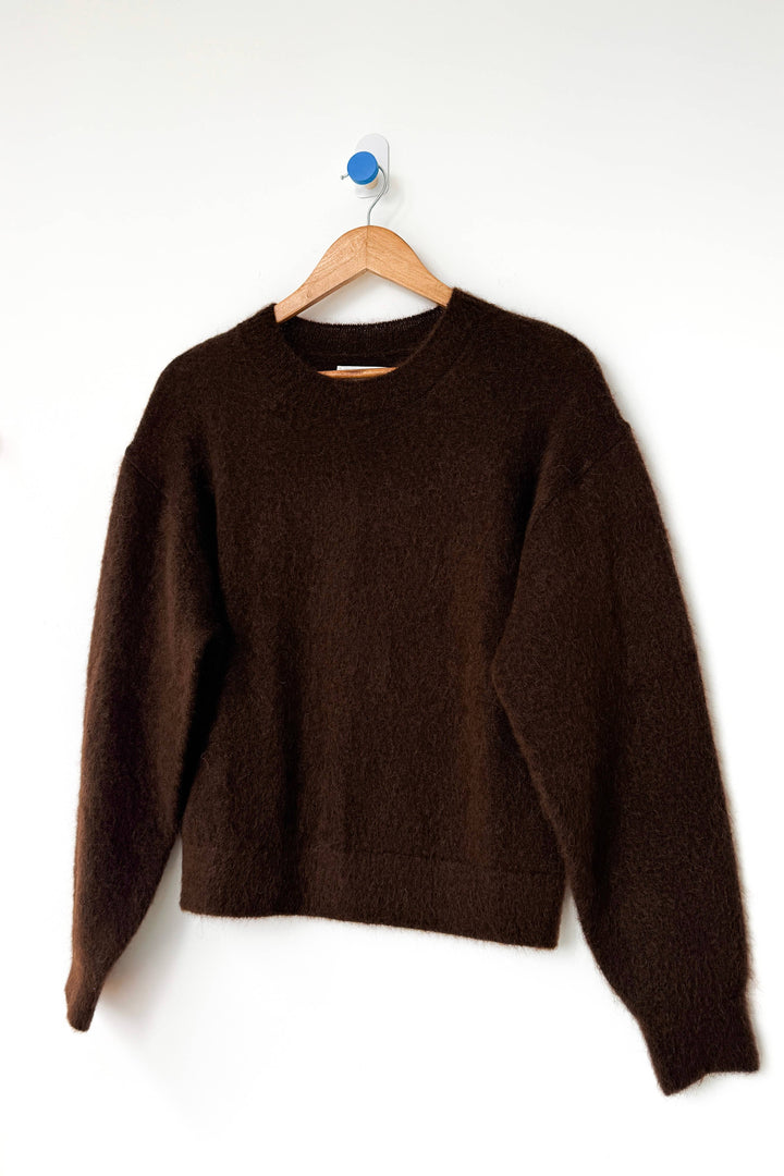 Le Bon Finn Mohair Sweater: Cocoa Bean