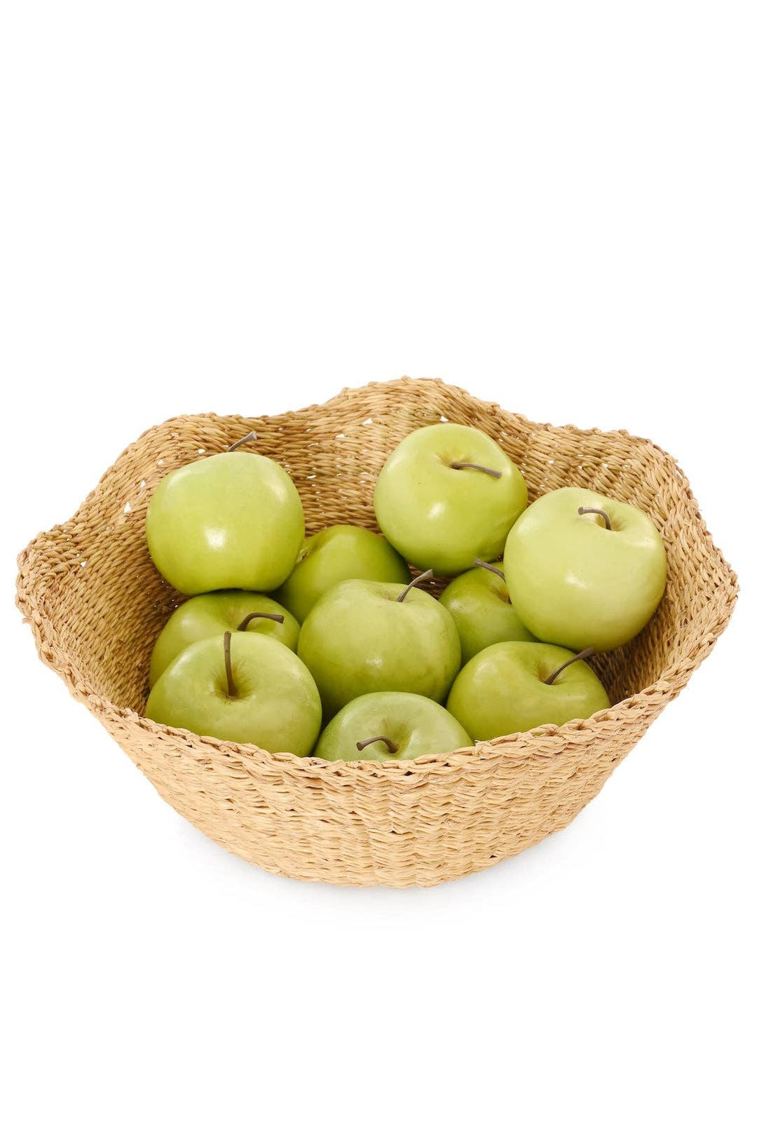 Natural Bolga Crown Fruit Basket