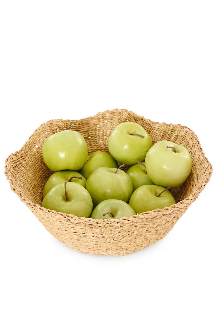 Natural Bolga Crown Fruit Basket