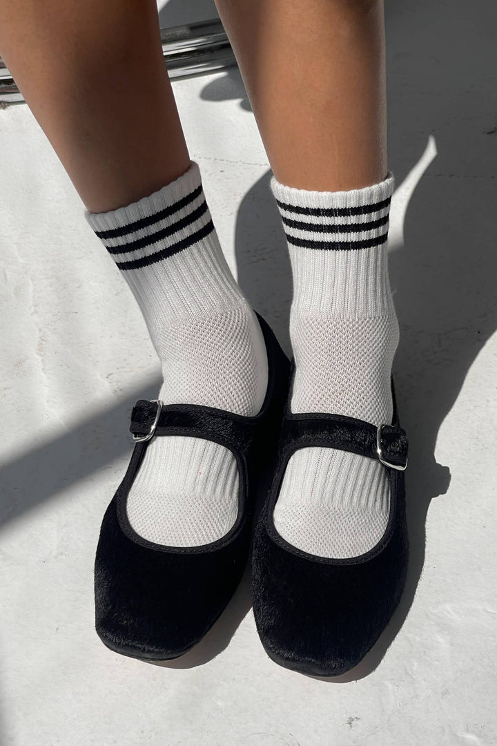 Girlfriend Socks: White