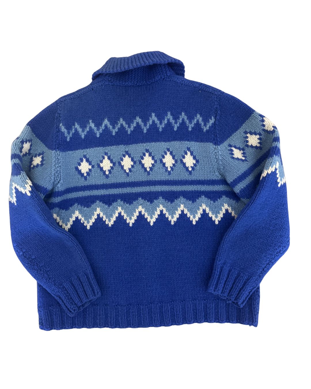 1960's Blue Geo Cowichan - L