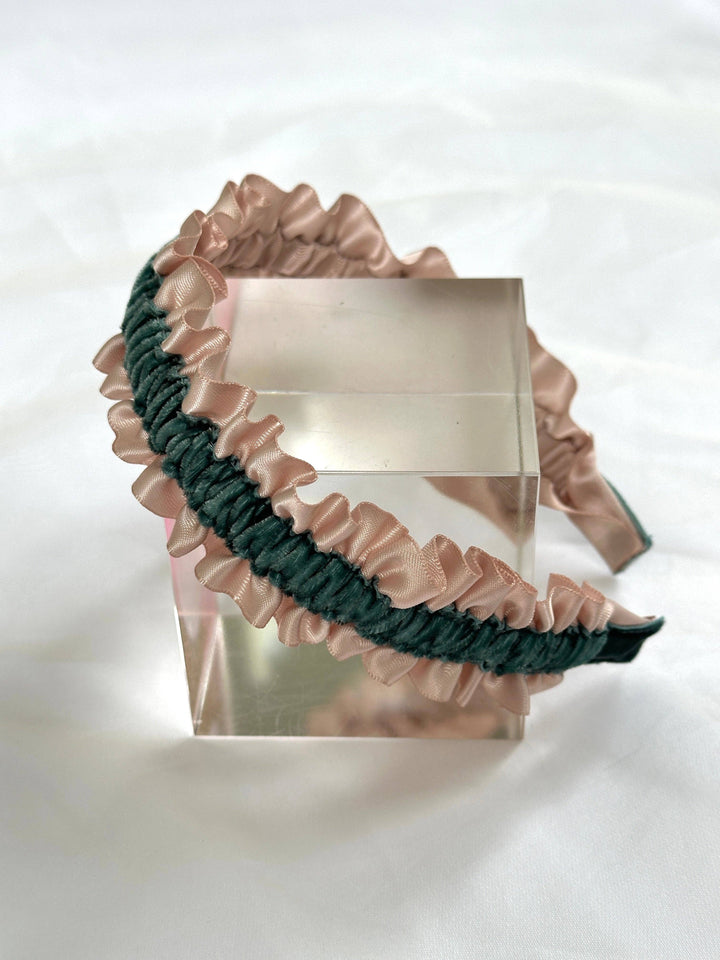 Antoinette Headband: Antique Blue