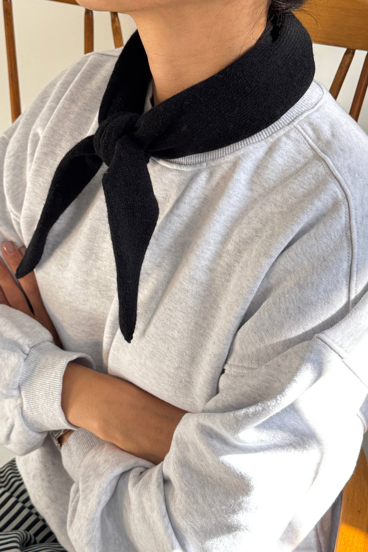 Le Bon Cashmere Bandana: MOCHA