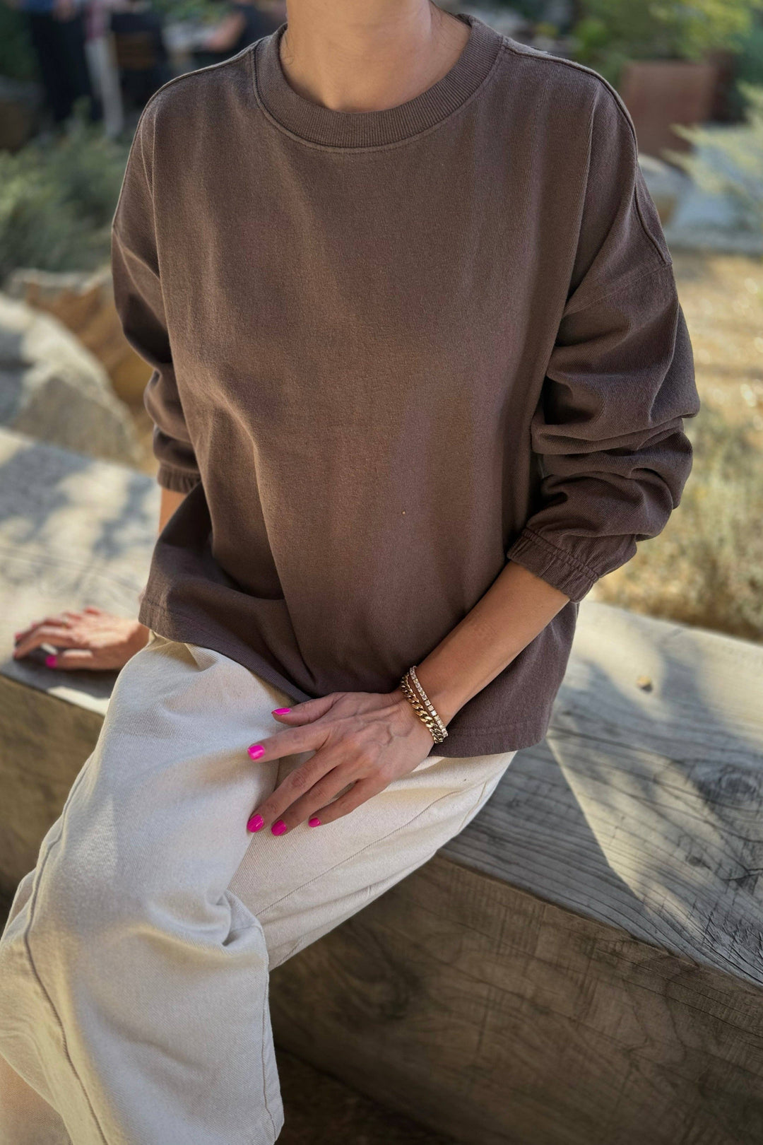 Naturelle Tee: Chocolate