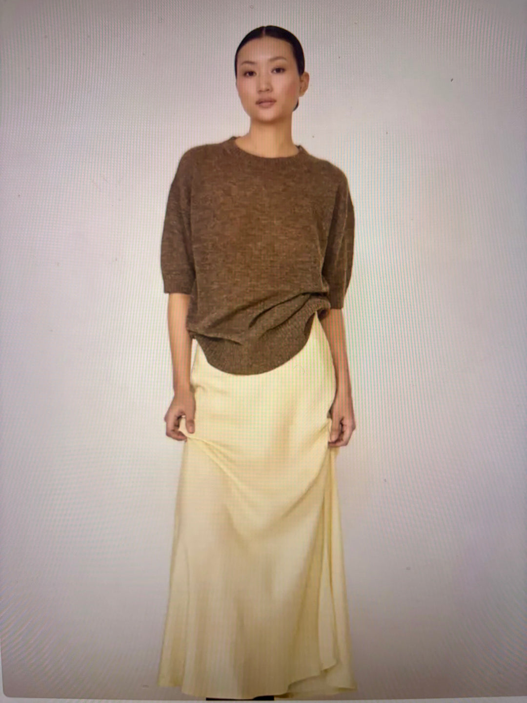 Bias Maxi Skirt