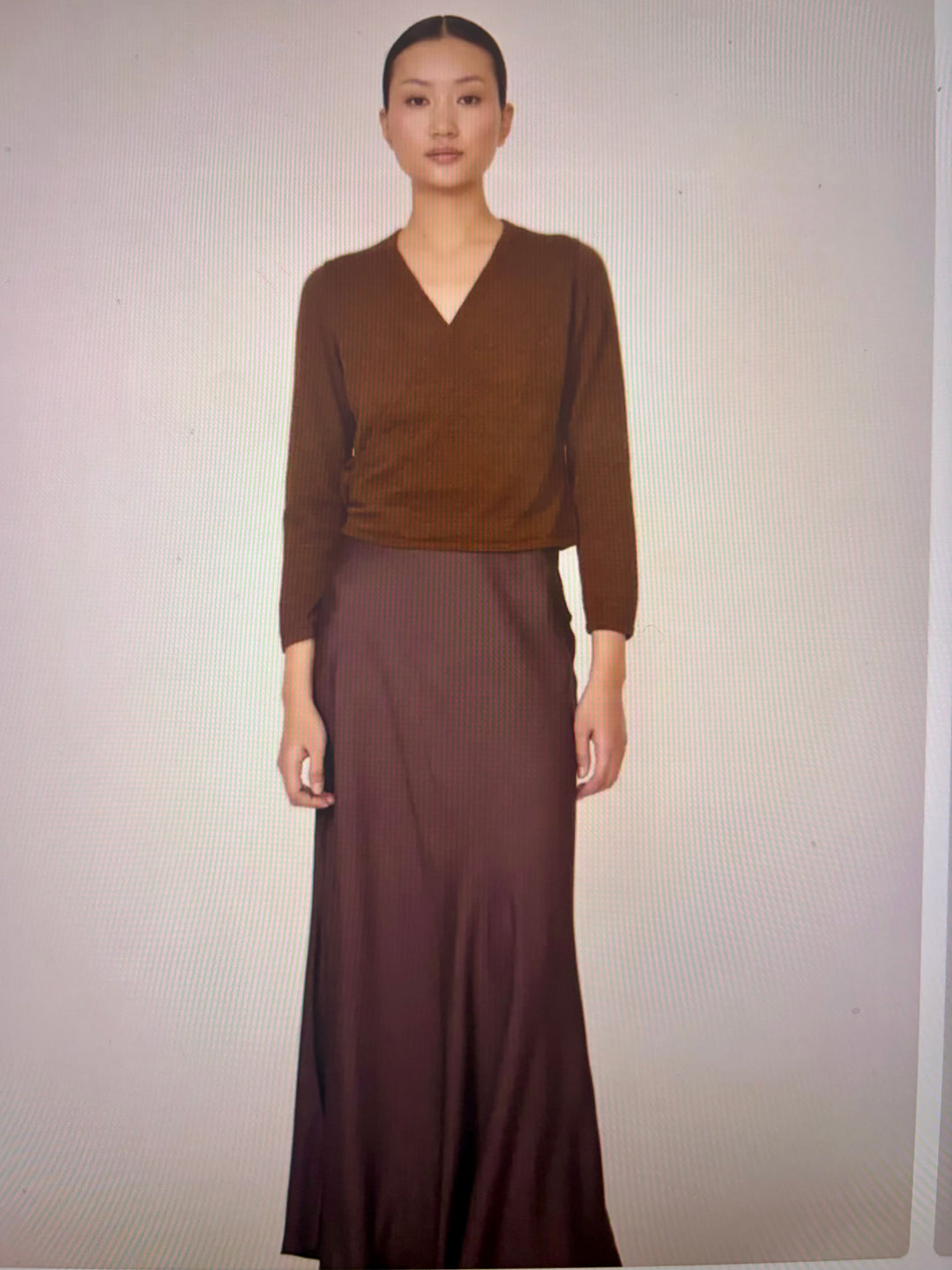 Bias Maxi Skirt
