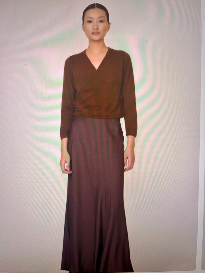Bias Maxi Skirt
