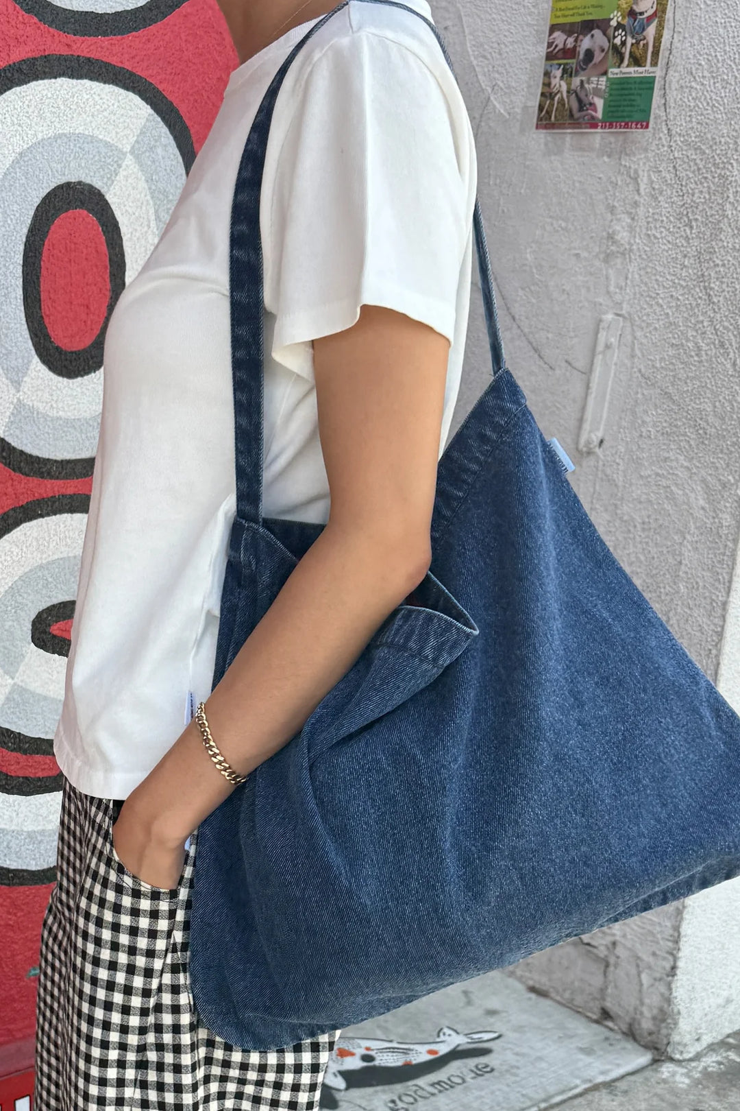 Happy Carry Bag - blue denim