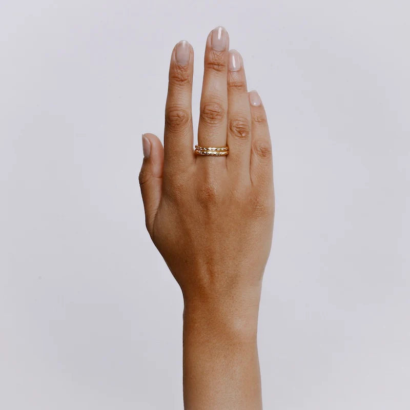 GRACCHI RING - 18K GOLD PLATED