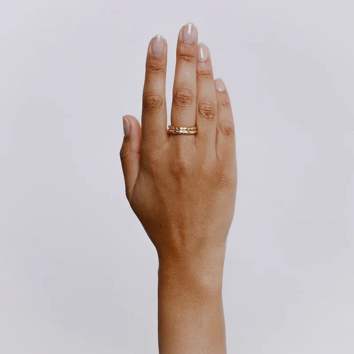 GRACCHI RING - 18K GOLD PLATED