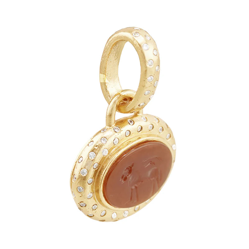 Gaius Pendant - Gold Plated 18k