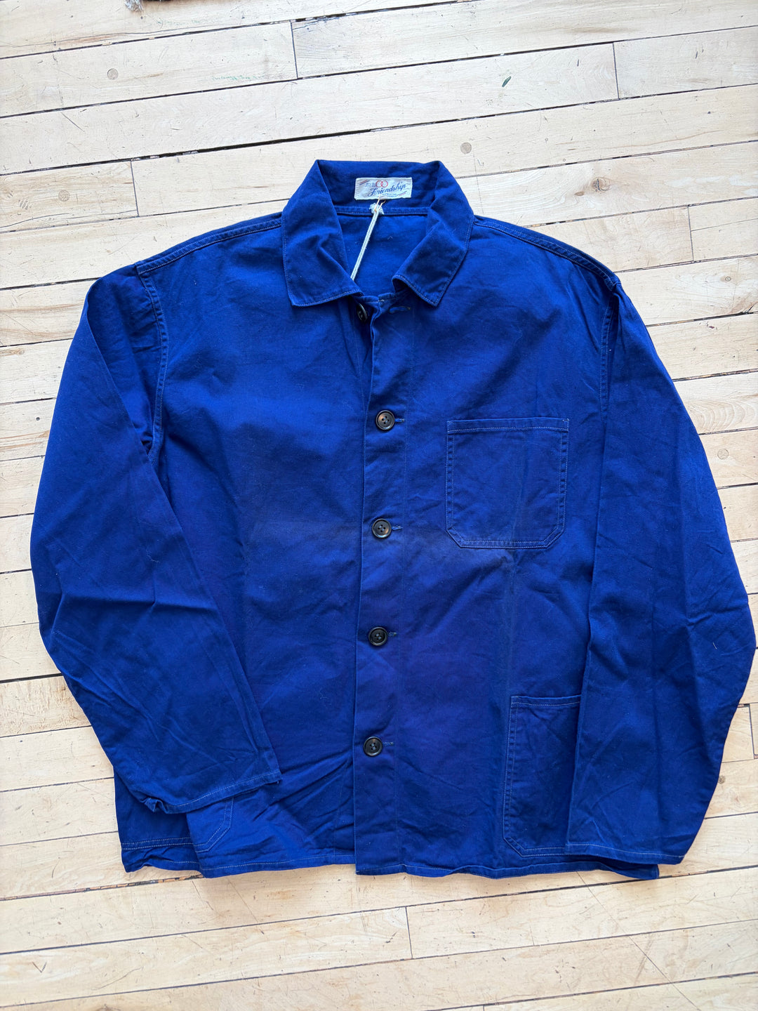 Vintage Bleu de Travail Vintage Chore Coat No. 014