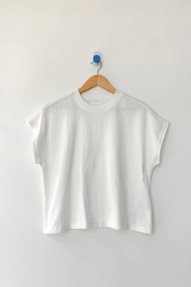 Jeanne Tee - White Cotton