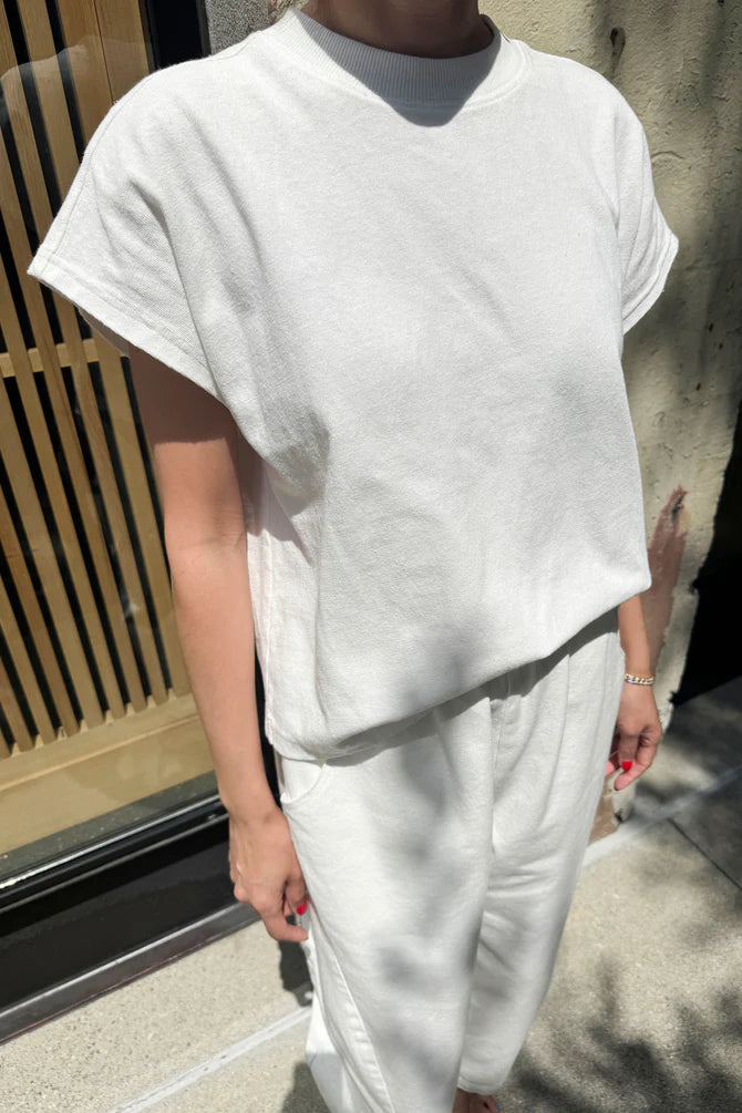 Jeanne Tee - White Cotton