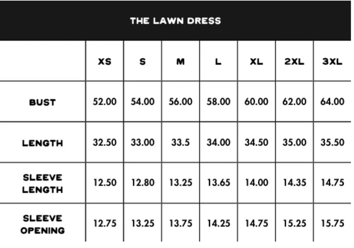 The LAWN dress - Black