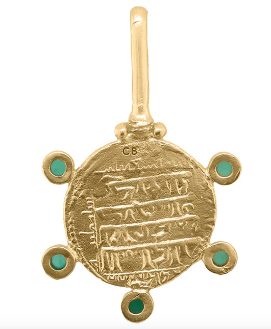 Jahangir Pendant with Green Onyx