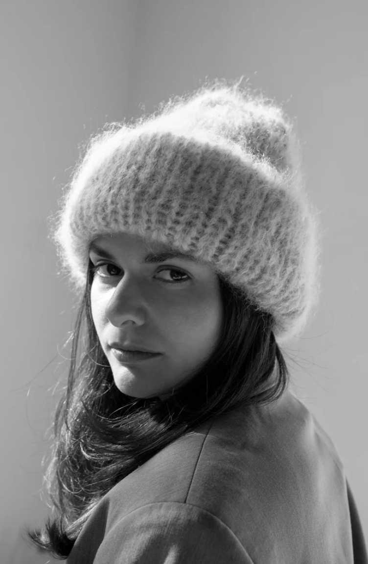 Brushed Mohair Beanie - Multiple Colors