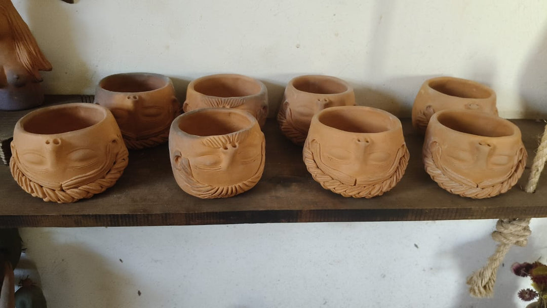 Oaxacan Portrait Vessel by Jose Garcia Antonio