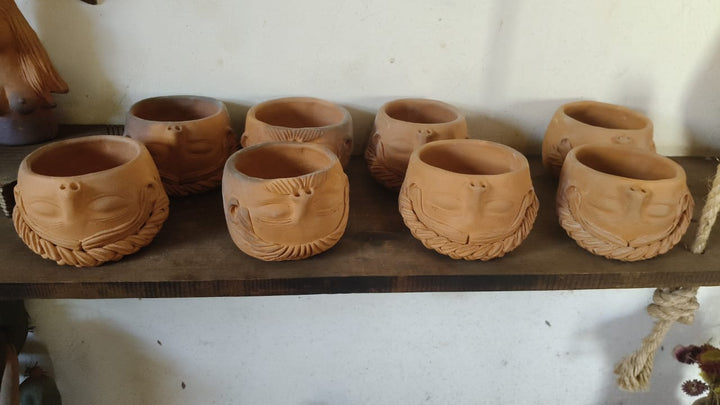 Oaxacan Portrait Vessel by Jose Garcia Antonio