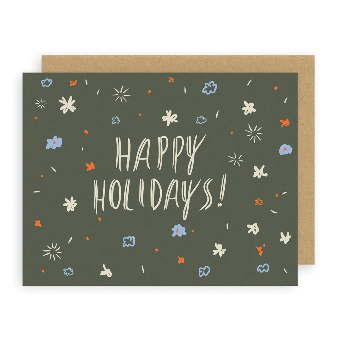 Holiday Pattern Greeting Card