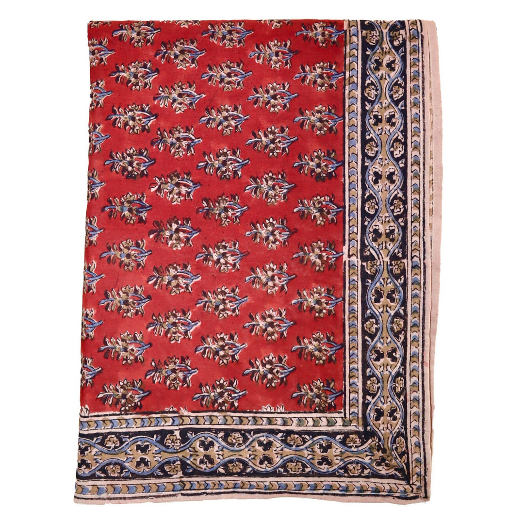 Artichoke Heart - Kalamkari Cotton Bandana