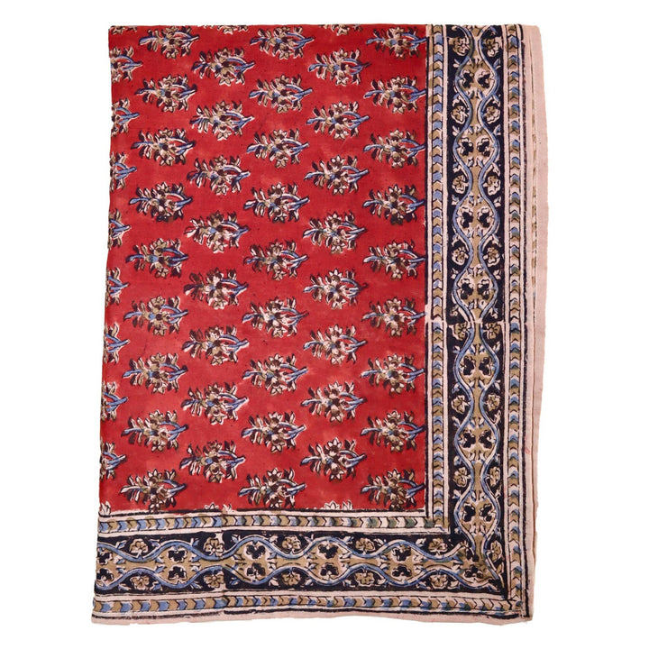 Artichoke Heart - Kalamkari Cotton Bandana
