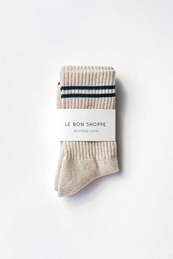Boyfriend Socks (wholesale): Clay