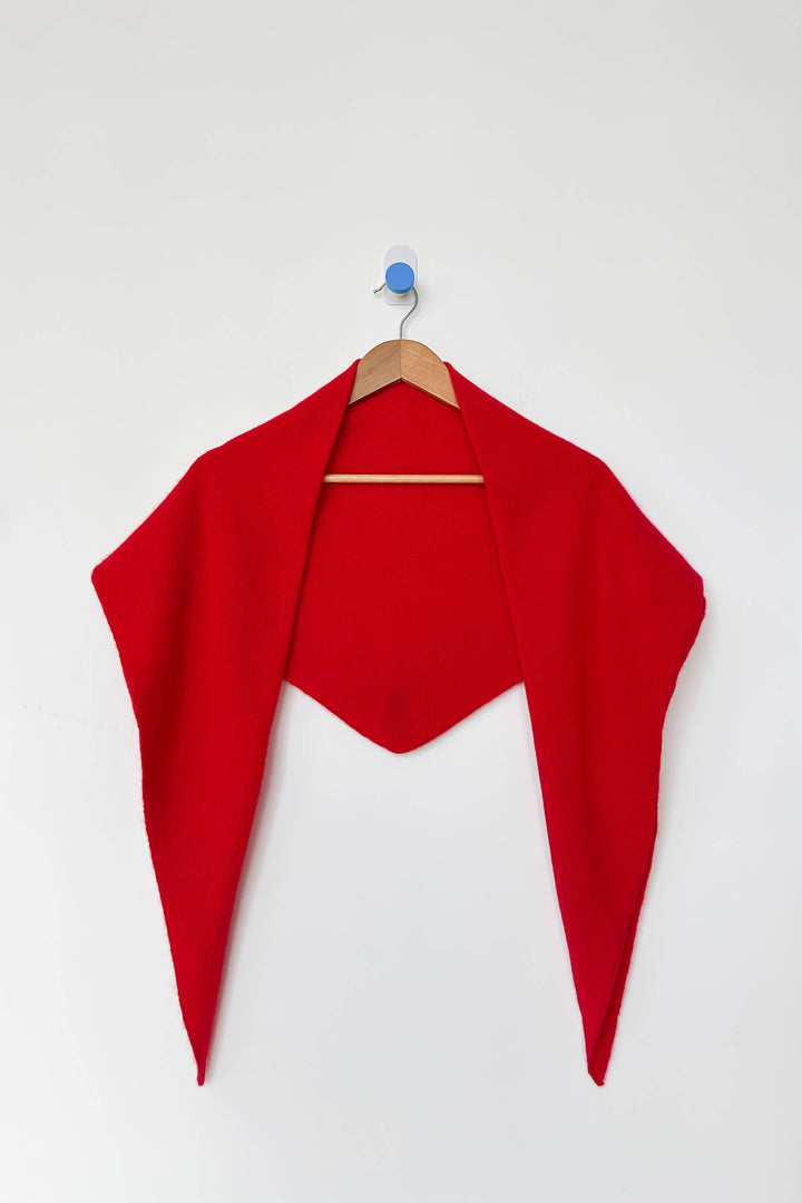 Le Bon Cashmere Shawl: RED