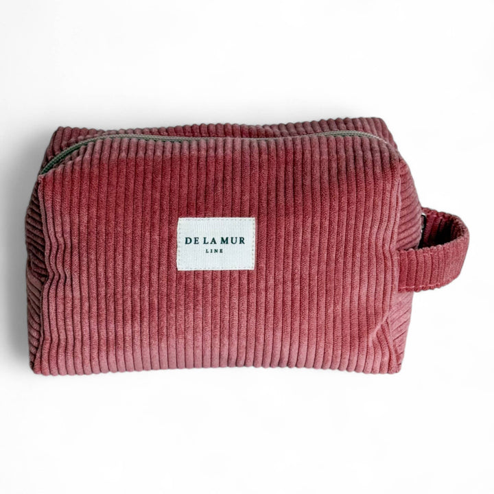 Squared Makeup Bag Coral