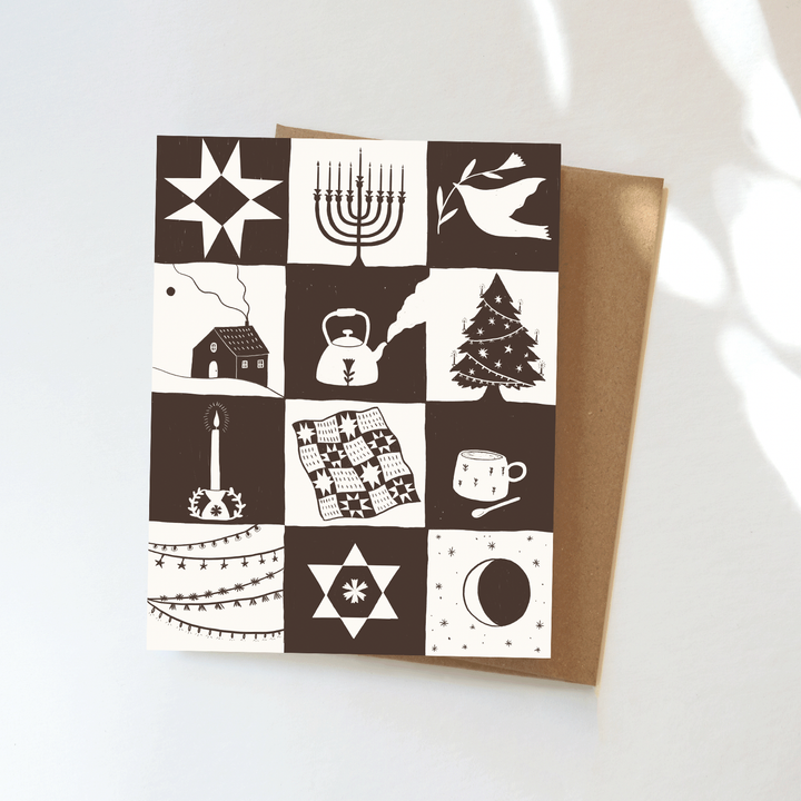 Holiday Patchwork Greeting Card